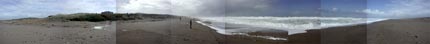 Point Reyes Pacific Coast Line Panorama