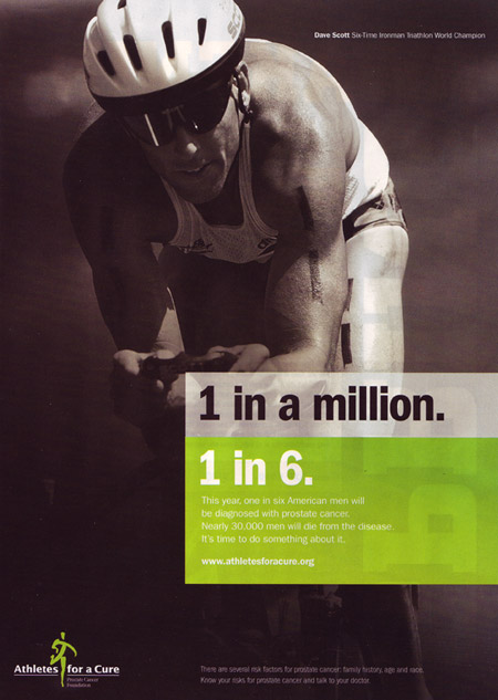 Athletes for a cure ad